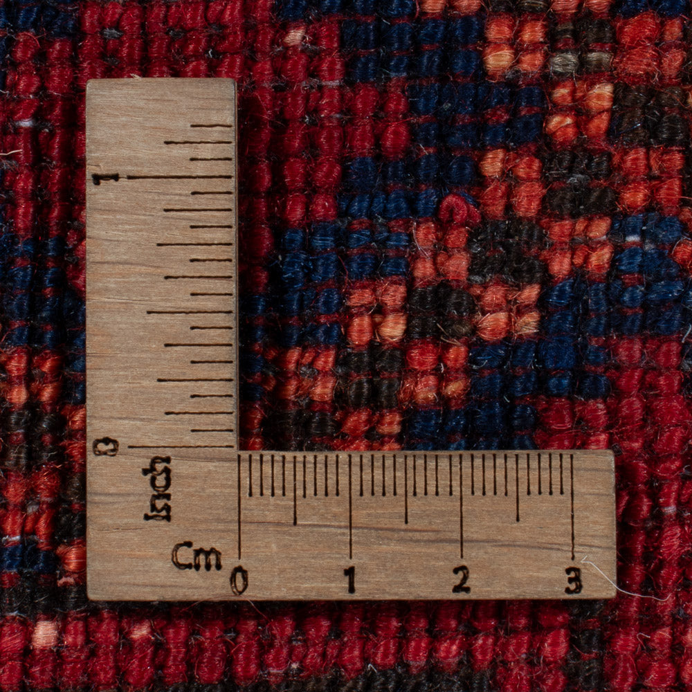 Alfombra afgana - Kunduz - 306 x 255 cm - rojo