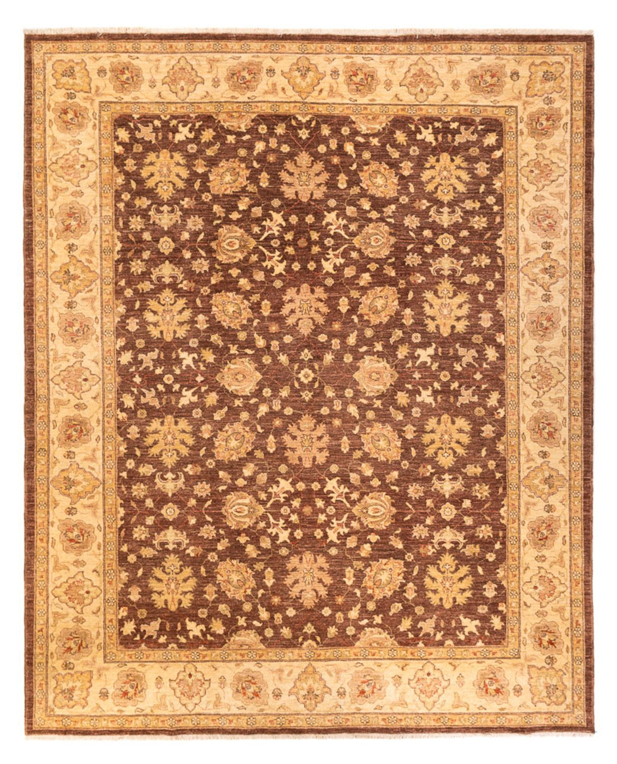 Alfombra Ziegler - 302 x 242 cm - beige oscuro