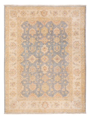 Alfombra Ziegler - 201 x 151 cm - azul petróleo