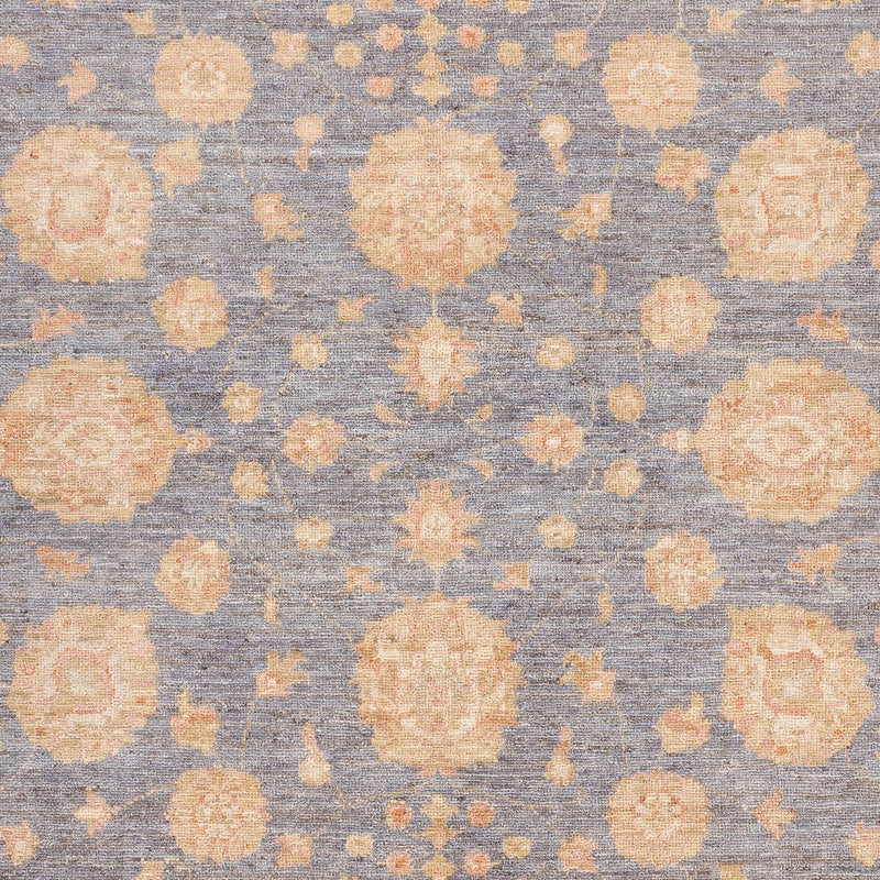 Alfombra Ziegler - 199 x 156 cm - azul petróleo