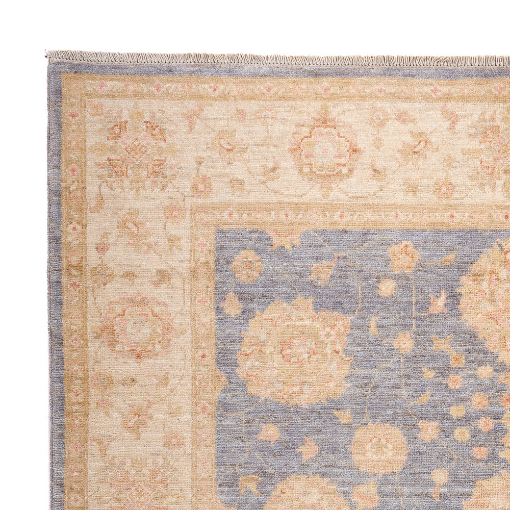 Alfombra Ziegler - 199 x 156 cm - azul petróleo