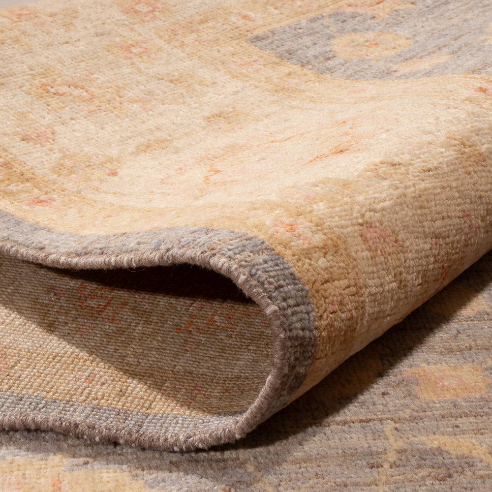 Alfombra Ziegler - 199 x 156 cm - azul petróleo