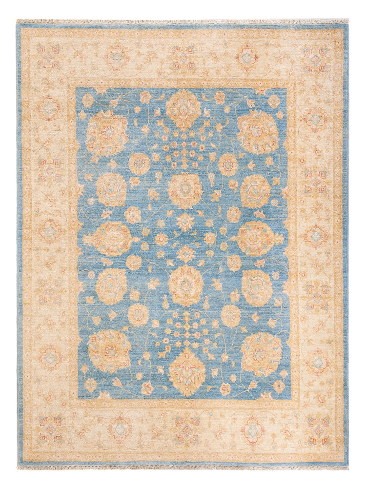 Alfombra Ziegler - 205 x 150 cm - azul claro