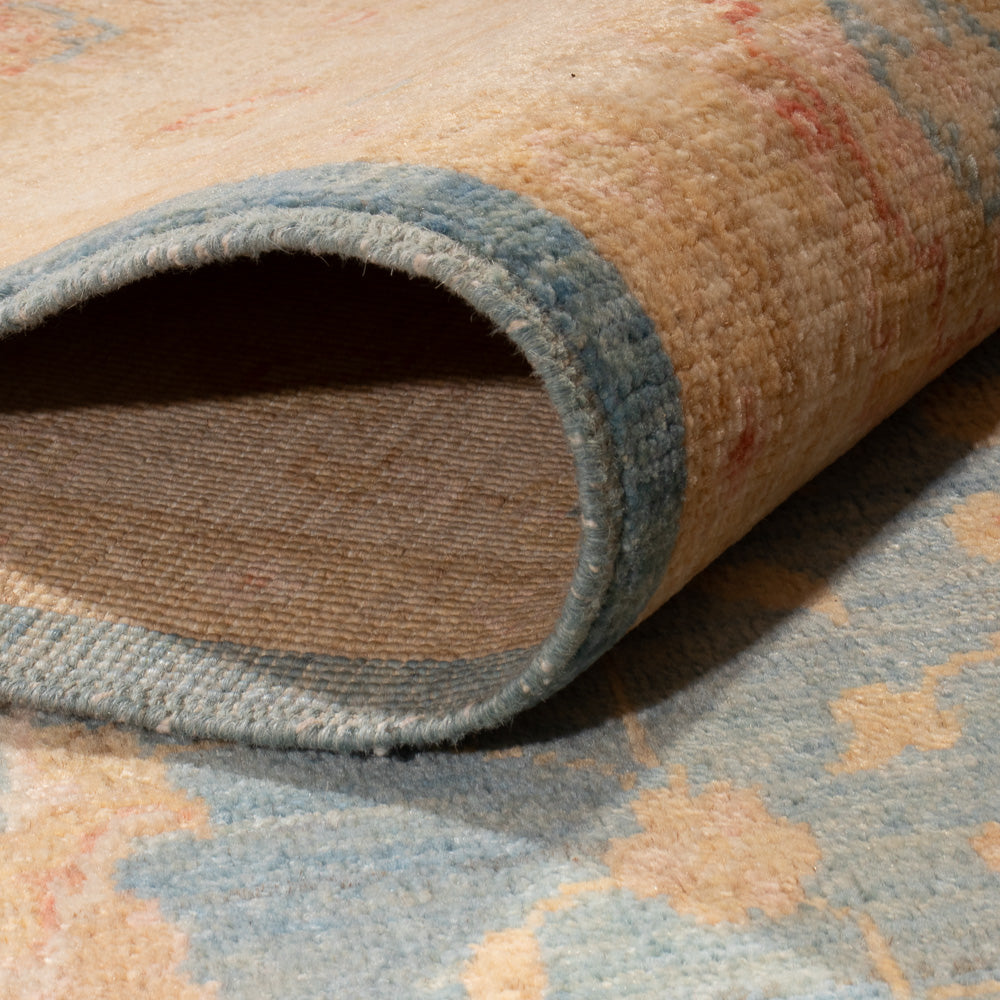 Alfombra Ziegler - 205 x 150 cm - azul claro