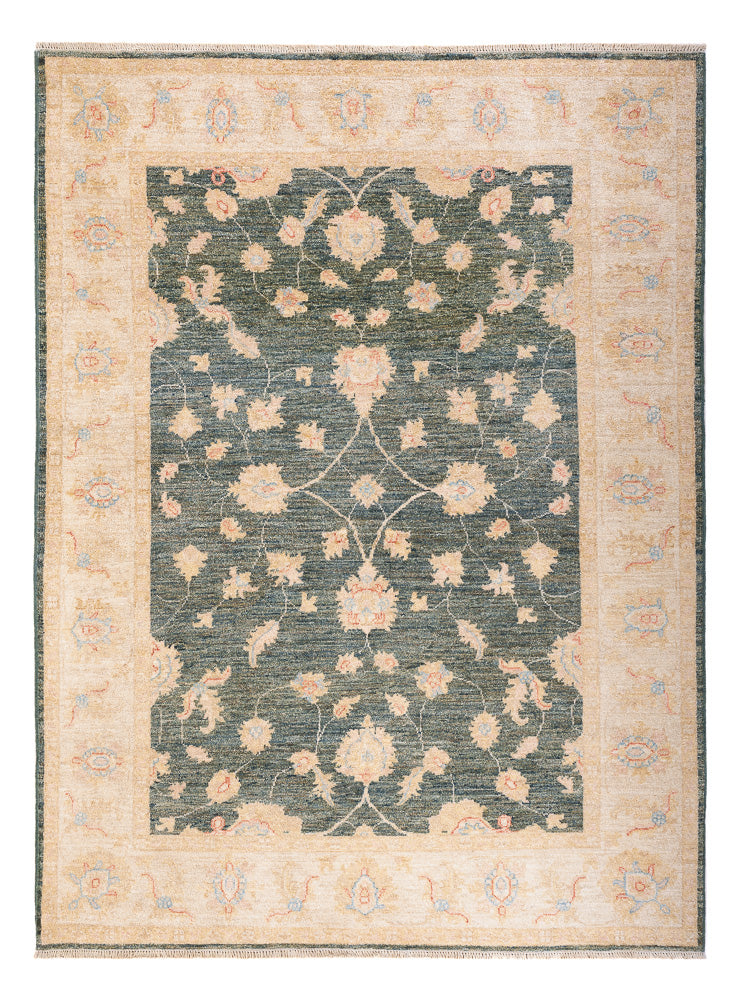 Alfombra Ziegler - 201 x 150 cm - verde menta