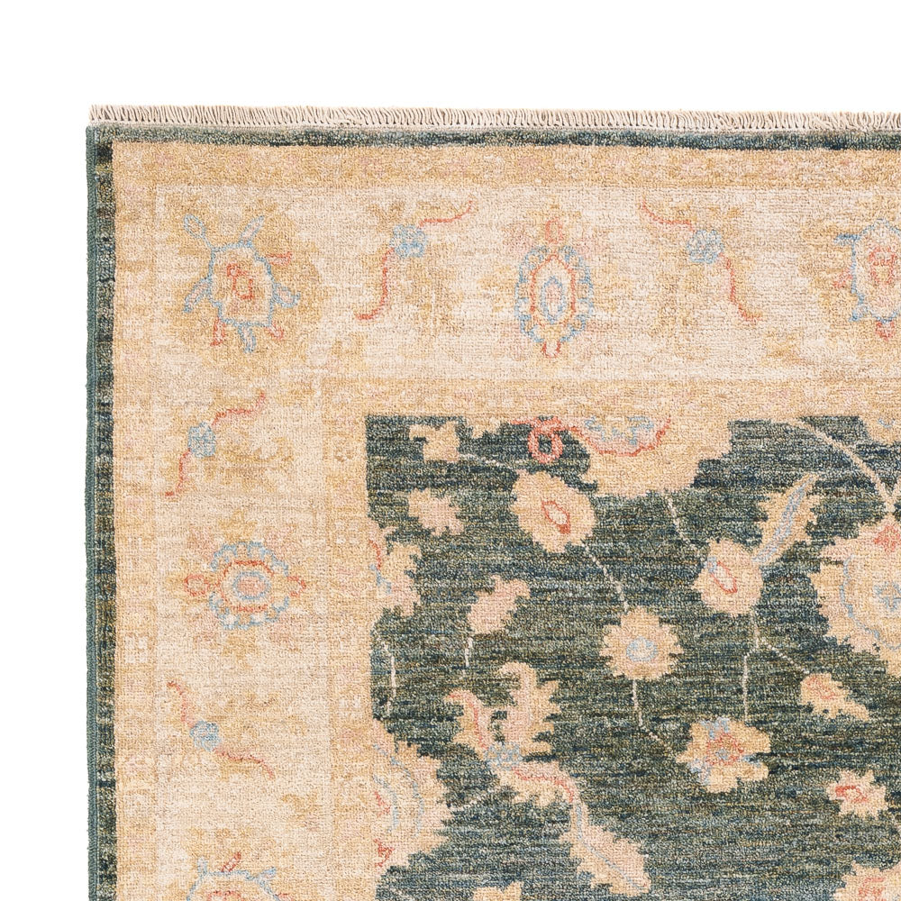 Alfombra Ziegler - 201 x 150 cm - verde menta