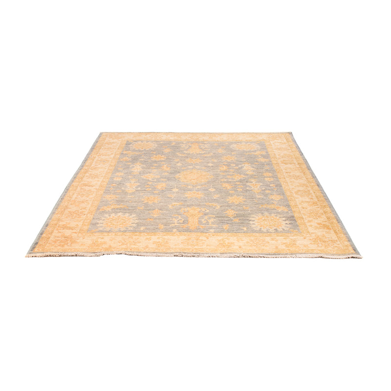 Alfombra Ziegler - 198 x 151 cm - azul petróleo