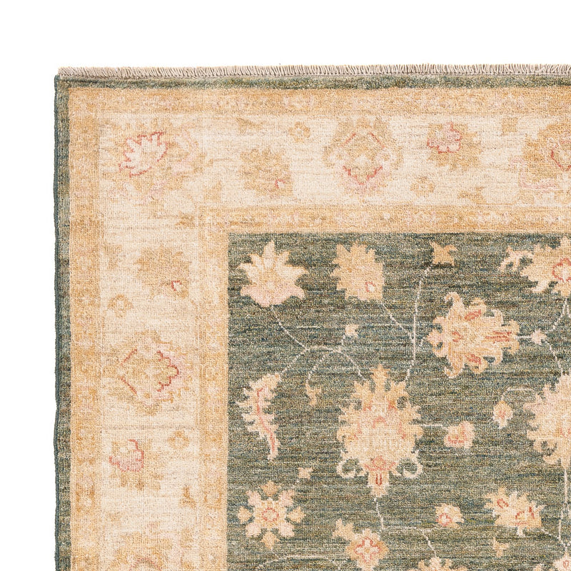 Alfombra Ziegler - 202 x 155 cm - verde oliva