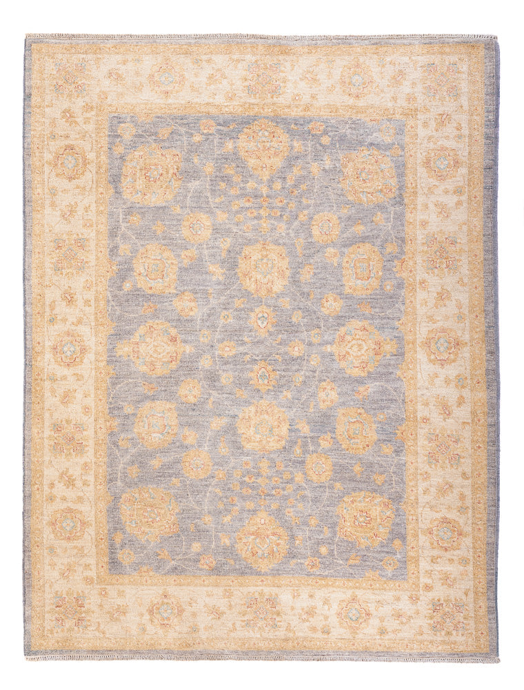 Alfombra Ziegler - 201 x 150 cm - azul petróleo
