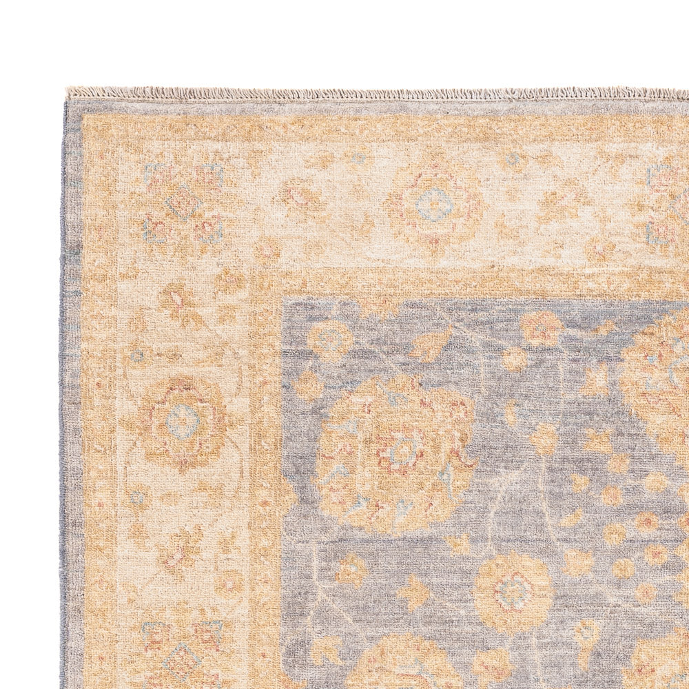 Alfombra Ziegler - 201 x 150 cm - azul petróleo