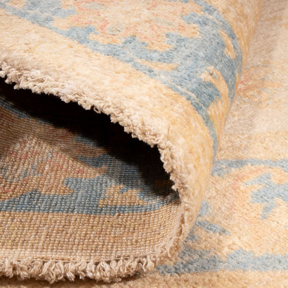 Alfombra Ziegler redondo  - 152 x 146 cm - beige