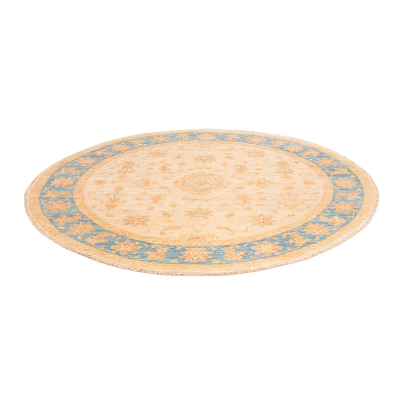 Alfombra Ziegler redondo  - 152 x 146 cm - beige