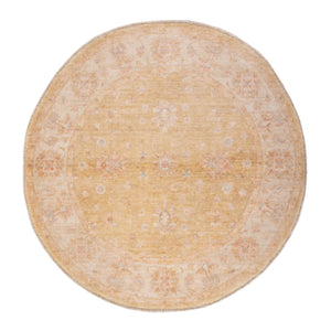 Alfombra Ziegler redondo  - 150 x 146 cm - beige claro