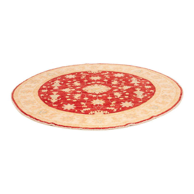 Alfombra Ziegler redondo  - 153 x 150 cm - rojo