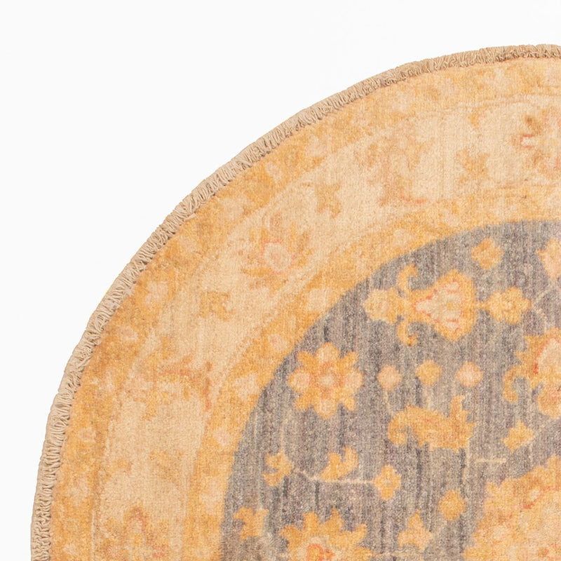 Alfombra Ziegler redondo  - 92 x 96 cm - beige