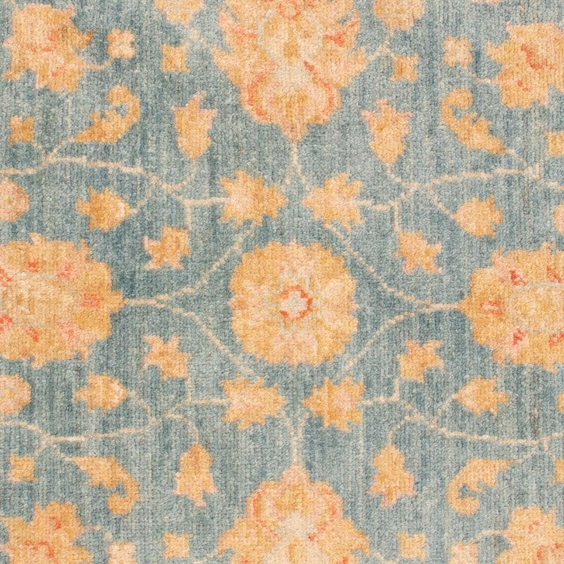 Alfombra Ziegler redondo  - 97 x 99 cm - azul claro