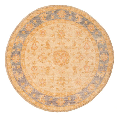 Alfombra Ziegler redondo  - 94 x 97 cm - beige