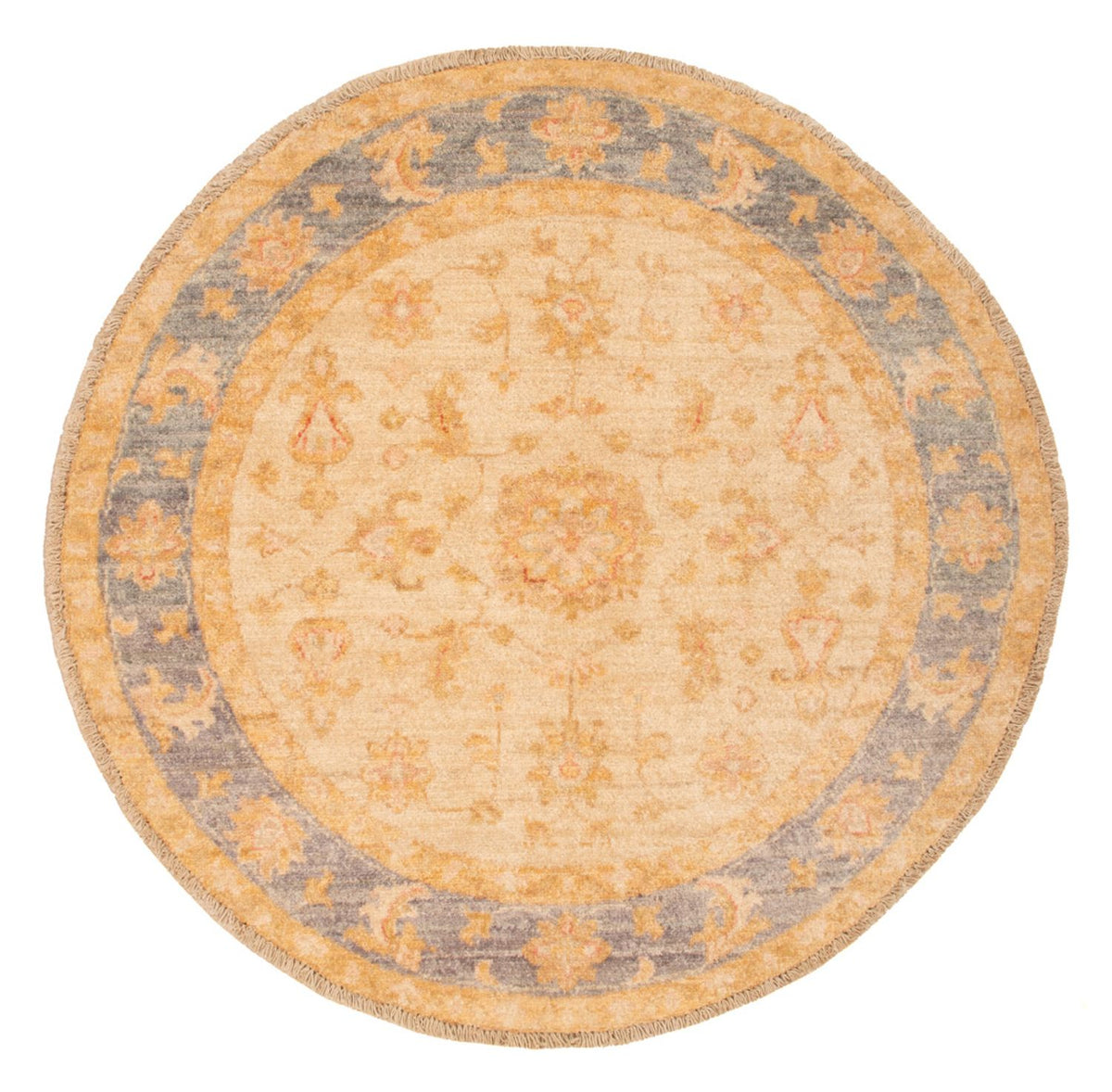 Alfombra Ziegler redondo  - 94 x 97 cm - beige