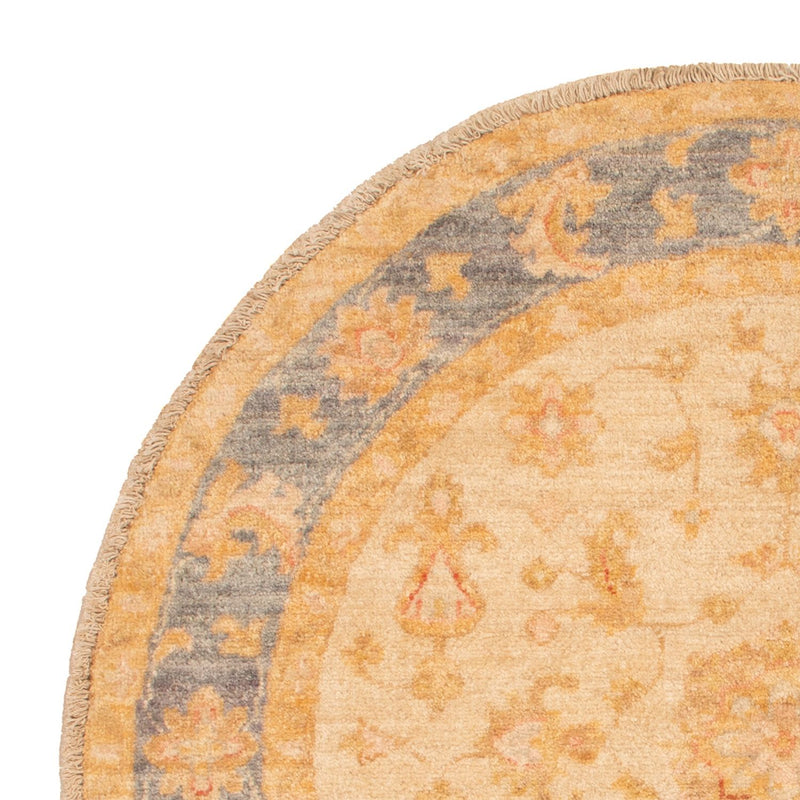 Alfombra Ziegler redondo  - 94 x 97 cm - beige
