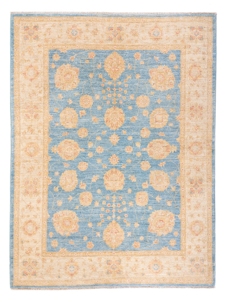 Alfombra Ziegler - 202 x 148 cm - azul
