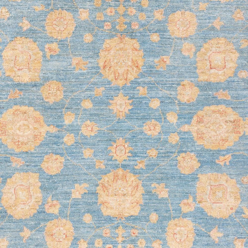 Alfombra Ziegler - 202 x 148 cm - azul