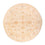 Alfombra Ziegler redondo  - 200 x 198 cm - beige