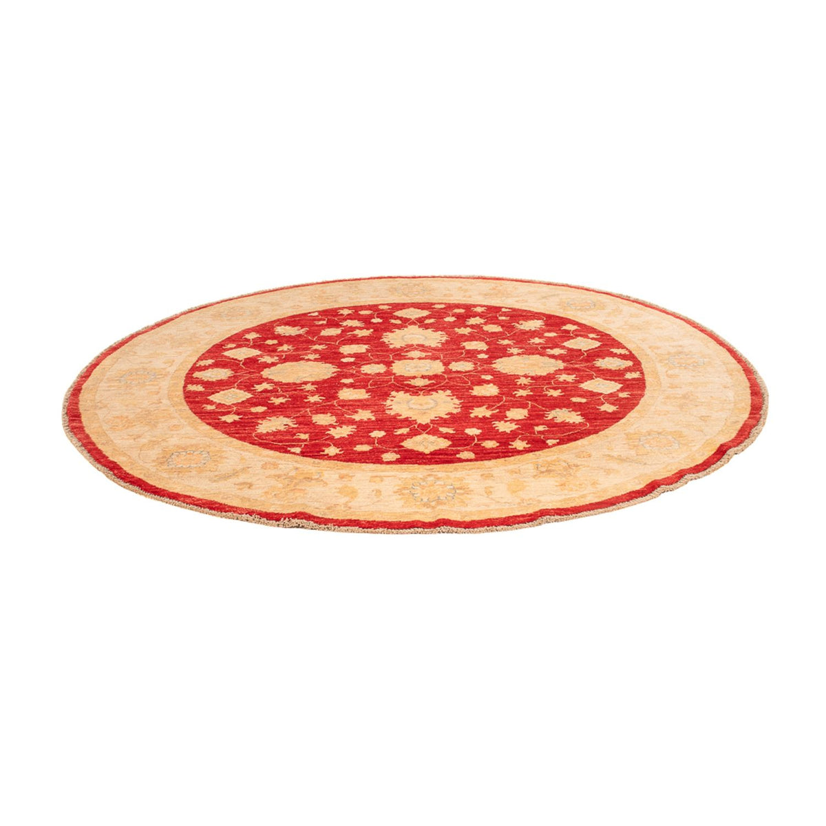 Alfombra Ziegler redondo  - 200 x 194 cm - rojo