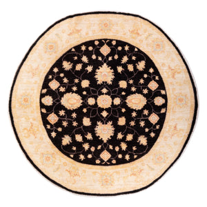 Alfombra Ziegler redondo  - 198 x 201 cm - negro