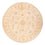 Alfombra Ziegler redondo  - 149 x 148 cm - beige