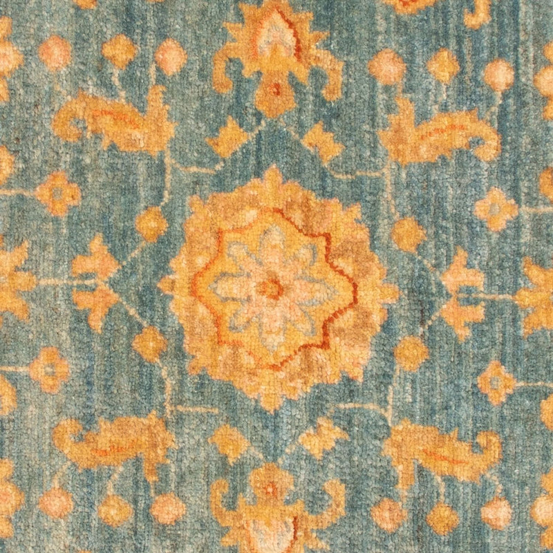 Alfombra Ziegler redondo  - 96 x 99 cm - azul