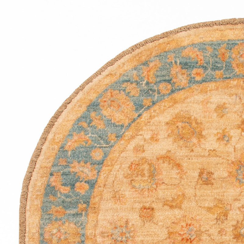 Alfombra Ziegler redondo  - 95 x 99 cm - beige