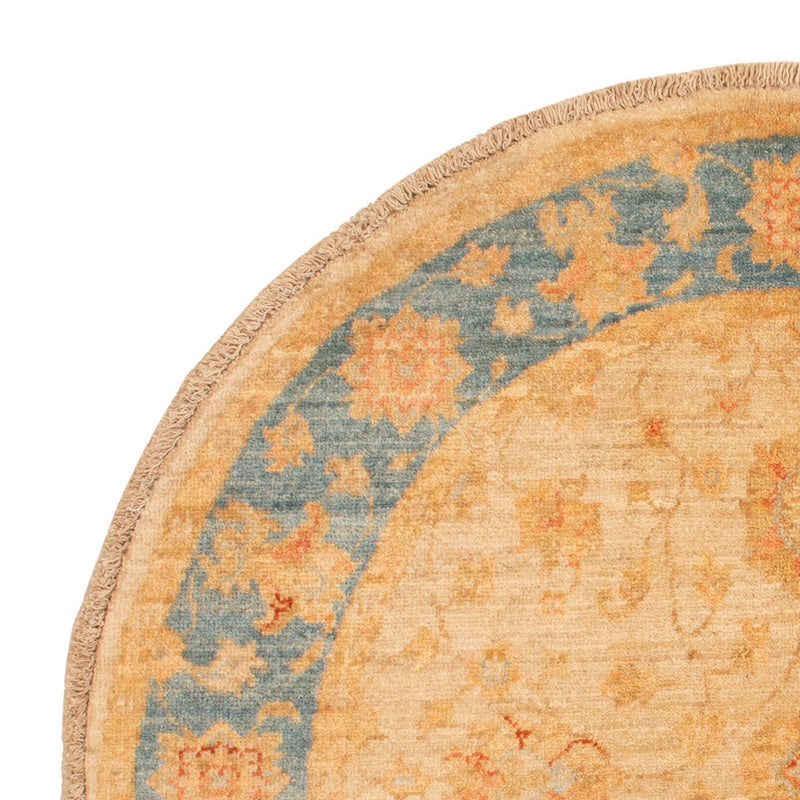 Alfombra Ziegler redondo  - 97 x 101 cm - beige