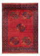 Alfombra afgana - Kunduz - 215 x 156 cm - rojo