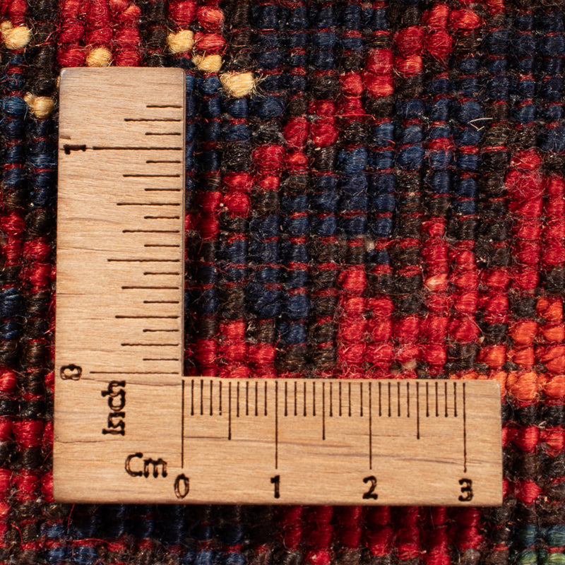 Alfombra afgana - Kunduz - 215 x 156 cm - rojo