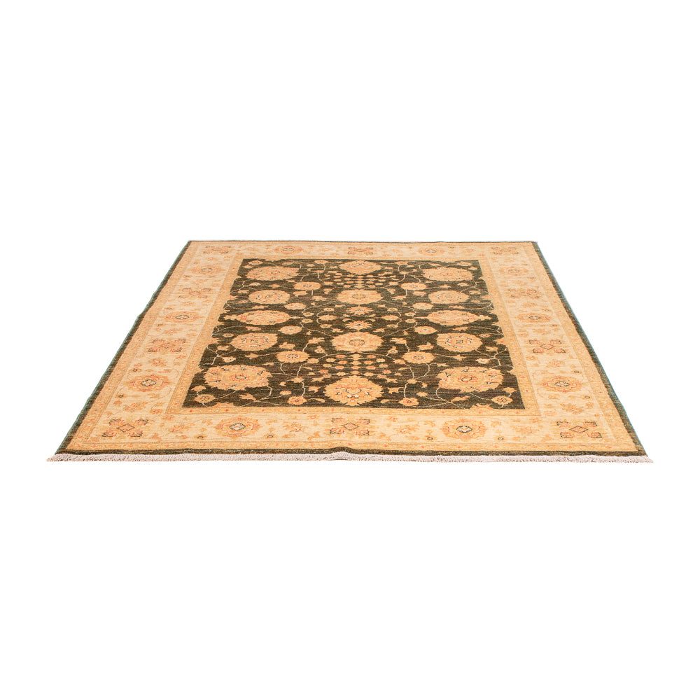 Alfombra Ziegler - 198 x 154 cm - verde oliva