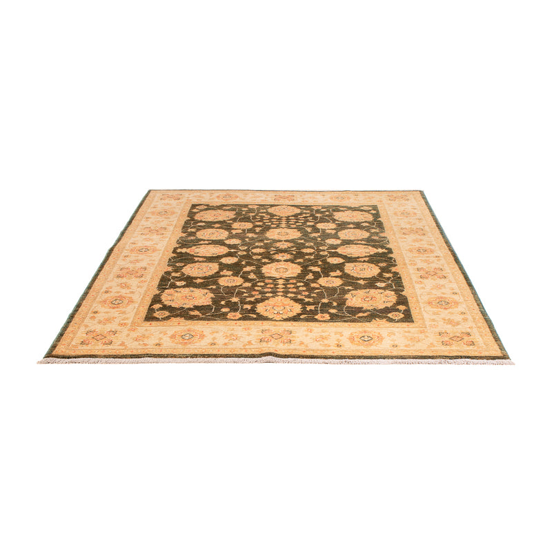 Alfombra Ziegler - 198 x 154 cm - verde oliva