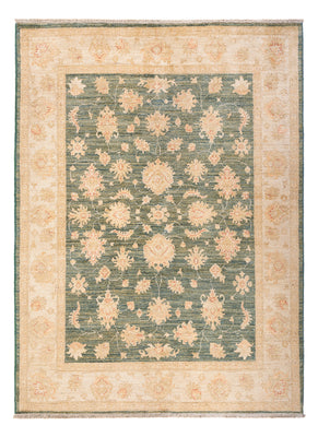 Alfombra Ziegler - 202 x 147 cm - verde oliva