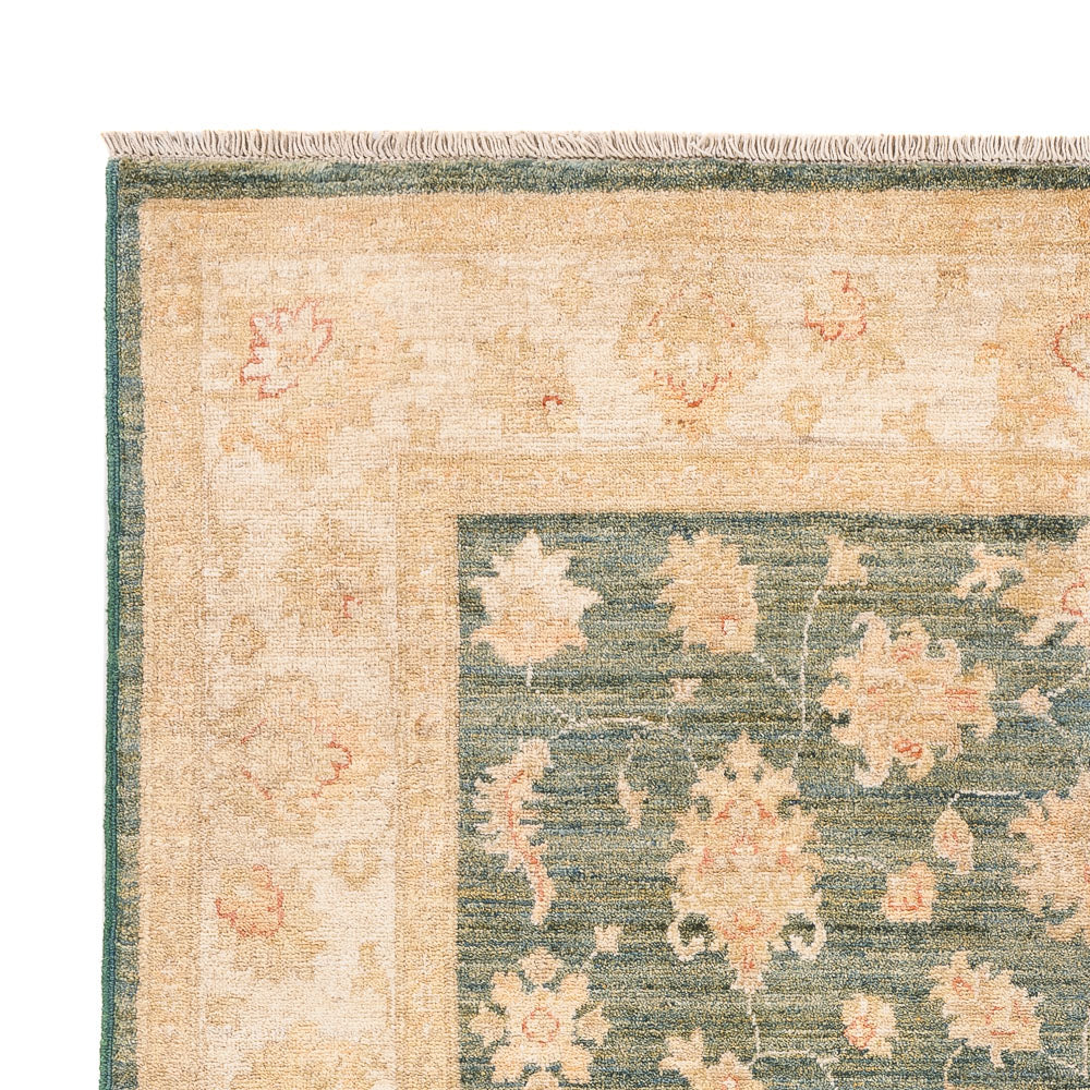 Alfombra Ziegler - 202 x 147 cm - verde oliva