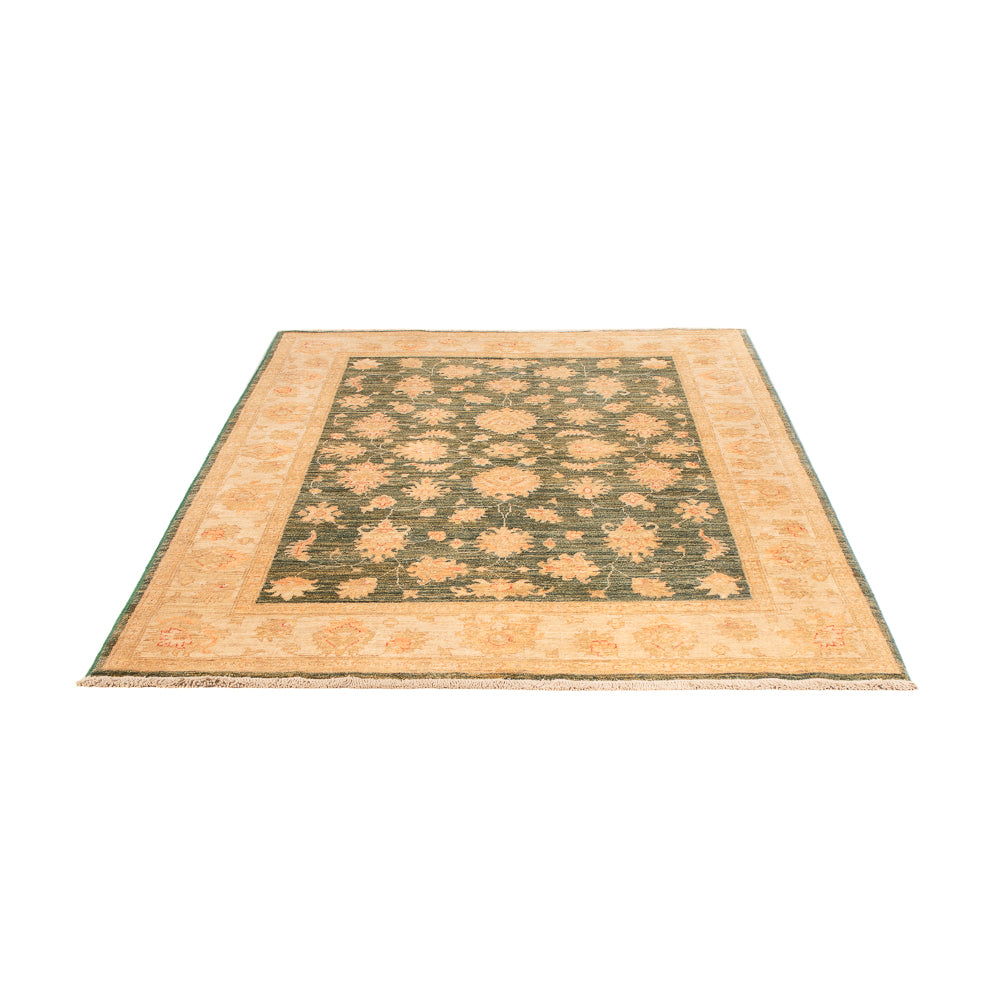 Alfombra Ziegler - 202 x 147 cm - verde oliva