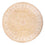 Alfombra Ziegler redondo  - 196 x 197 cm - beige
