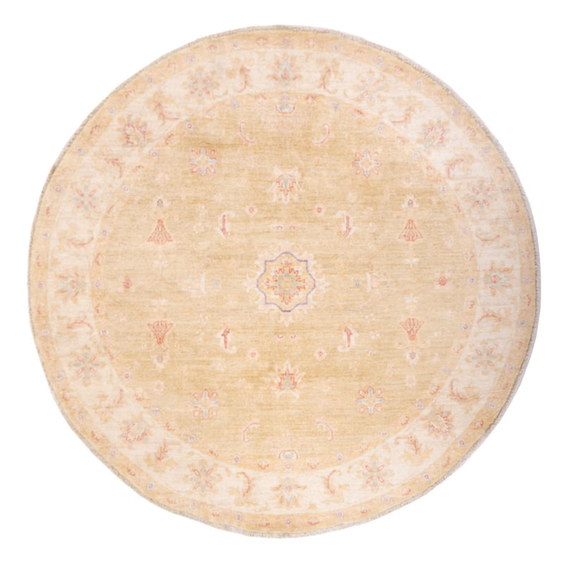 Alfombra Ziegler redondo  - 196 x 197 cm - beige