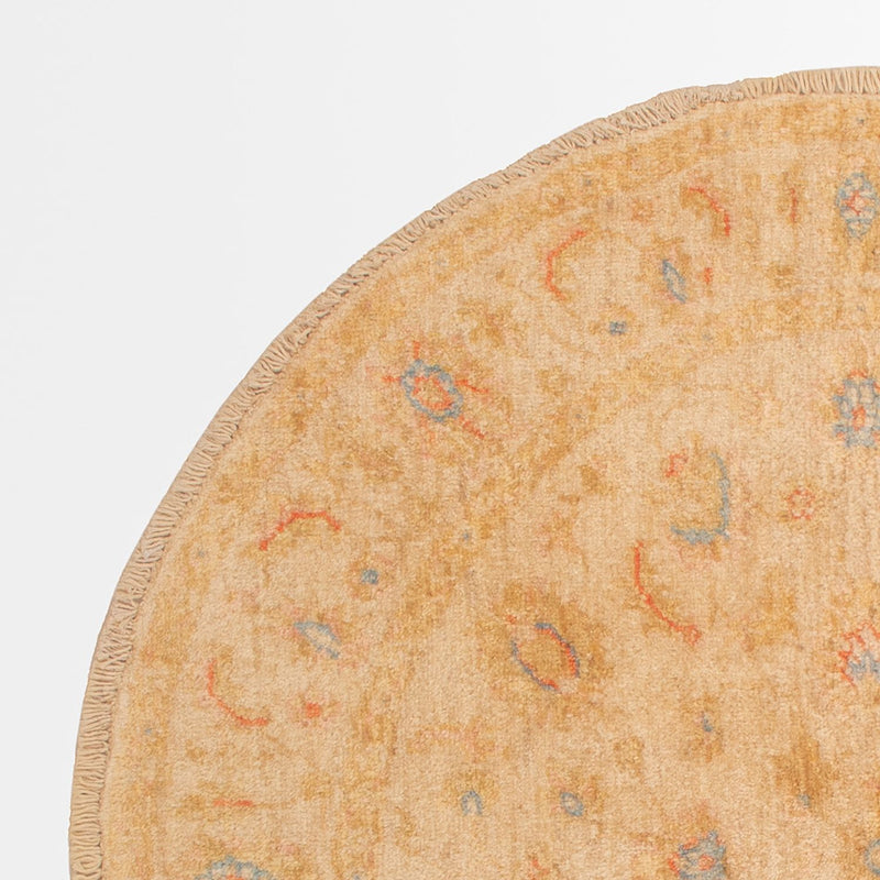 Alfombra Ziegler redondo  - 99 x 98 cm - beige