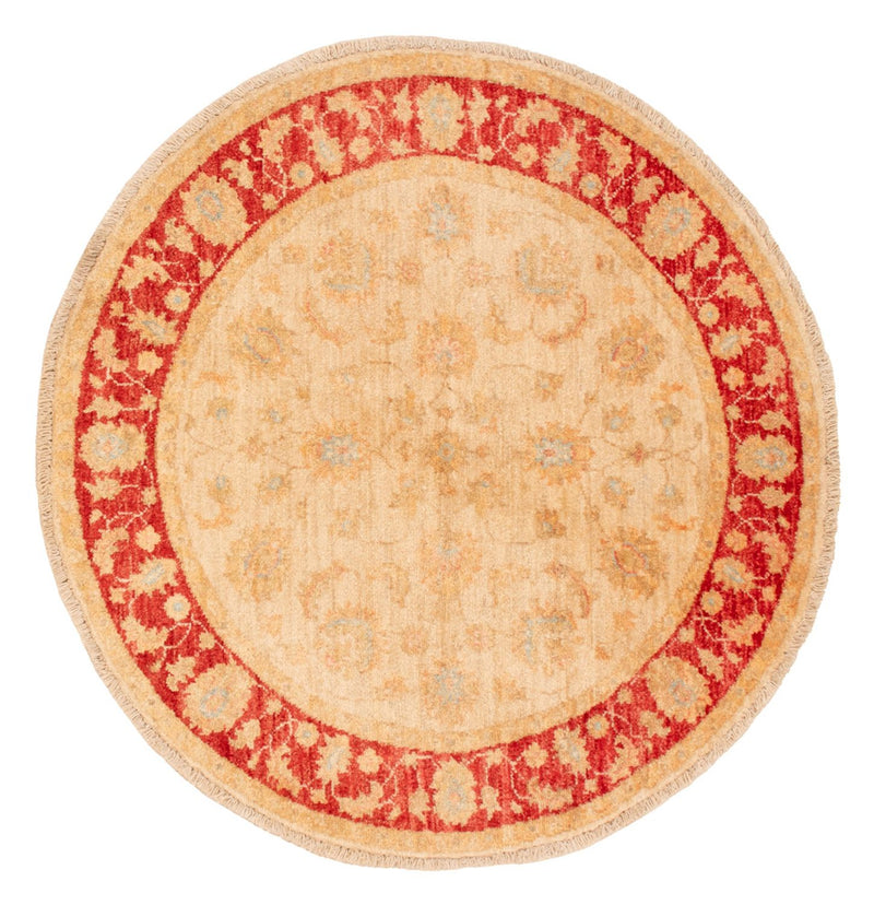 Alfombra Ziegler redondo  - 97 x 100 cm - beige