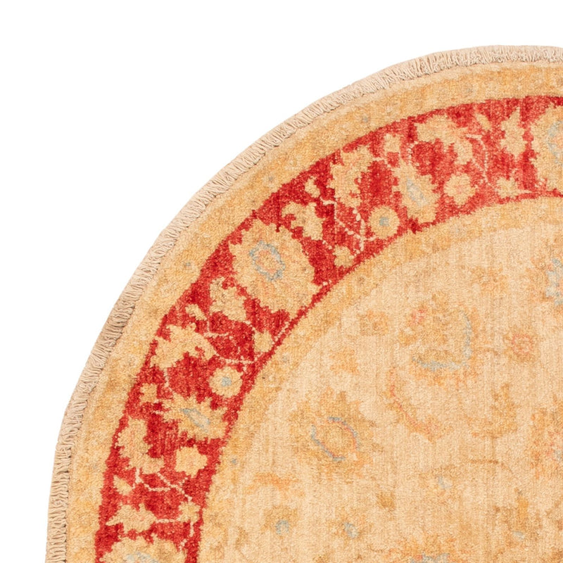 Alfombra Ziegler redondo  - 97 x 100 cm - beige