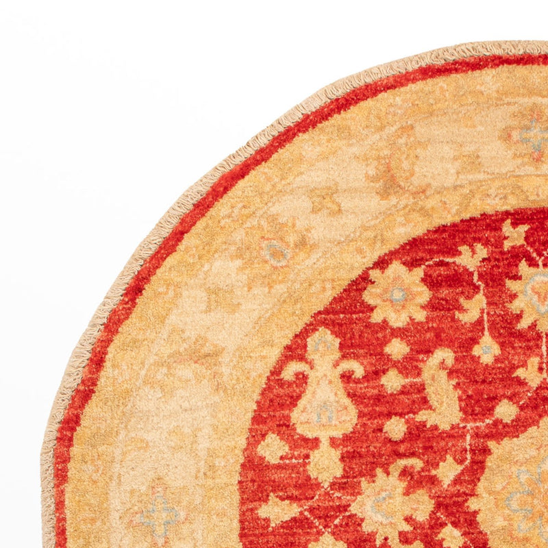 Alfombra Ziegler redondo  - 99 x 96 cm - rojo
