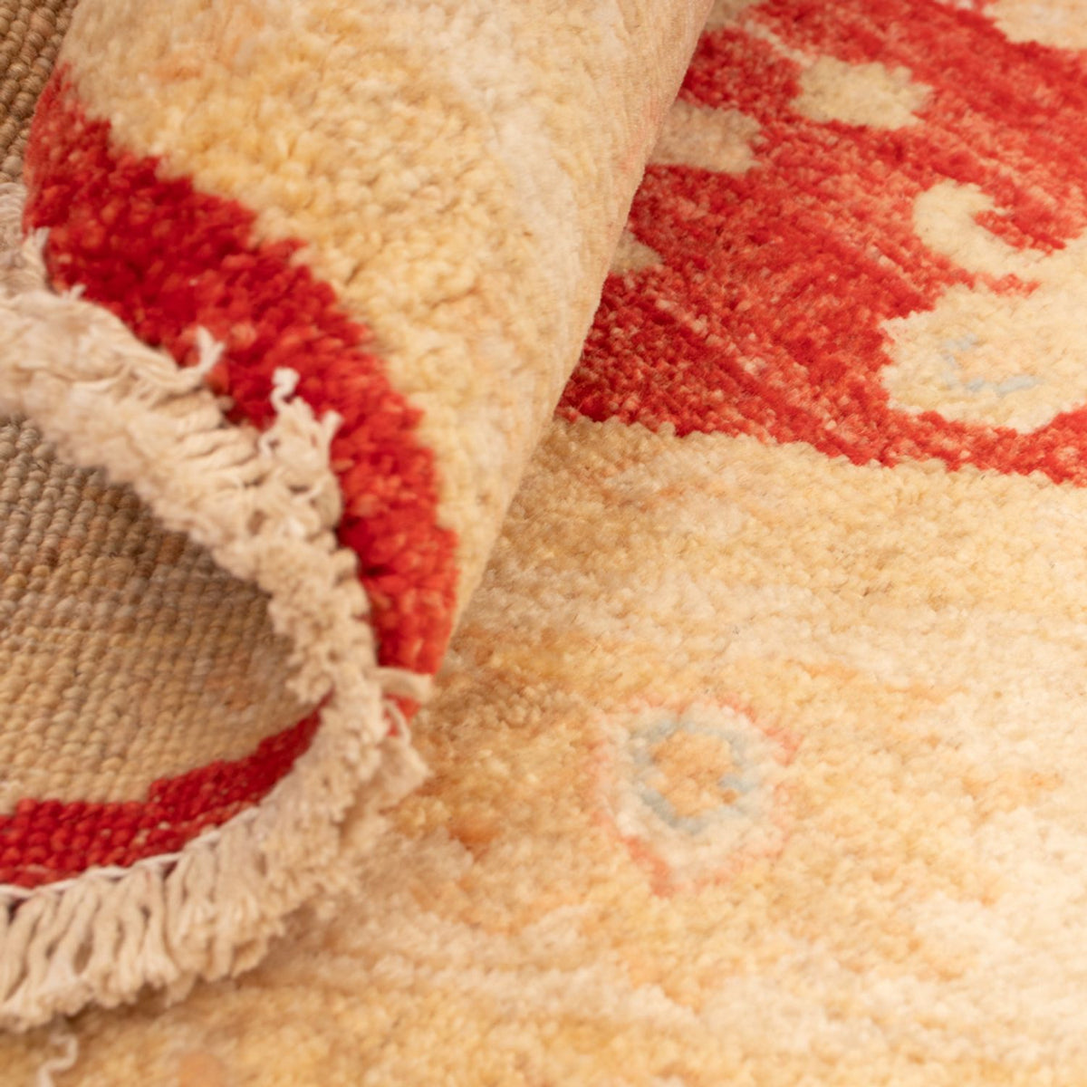 Alfombra Ziegler redondo  - 99 x 96 cm - rojo