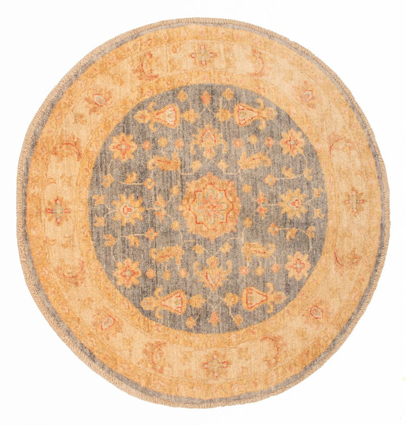 Alfombra Ziegler redondo  - 97 x 101 cm - beige claro