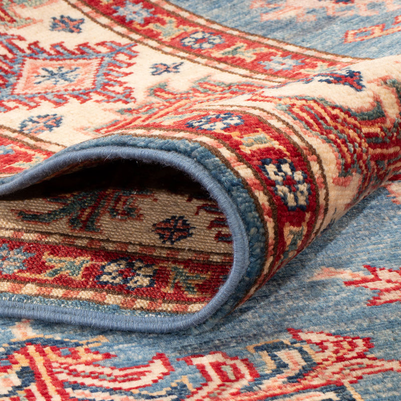 Alfombra Ziegler - Kazak - 202 x 149 cm - azul