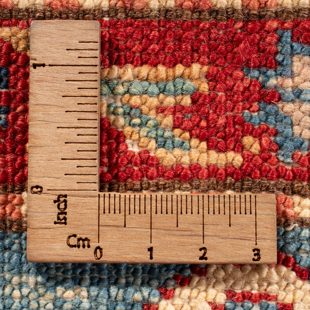 Alfombra Ziegler - Kazak - 202 x 149 cm - azul