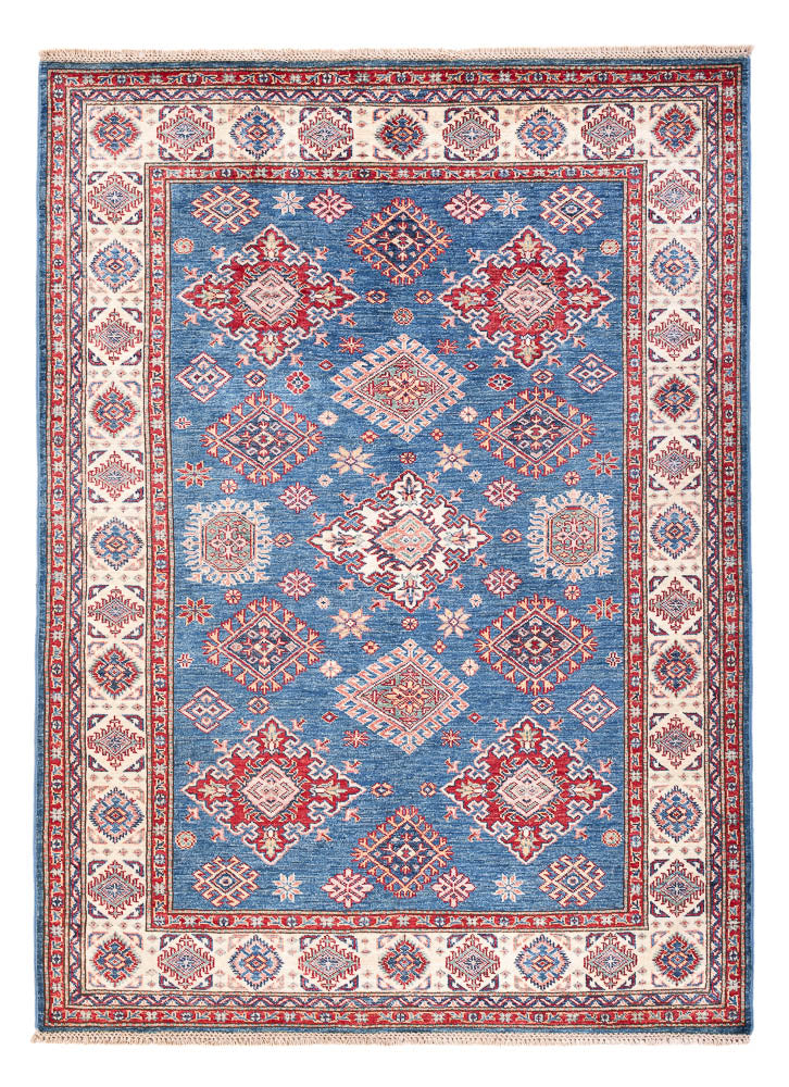 Alfombra Ziegler - Kazak - 204 x 150 cm - azul